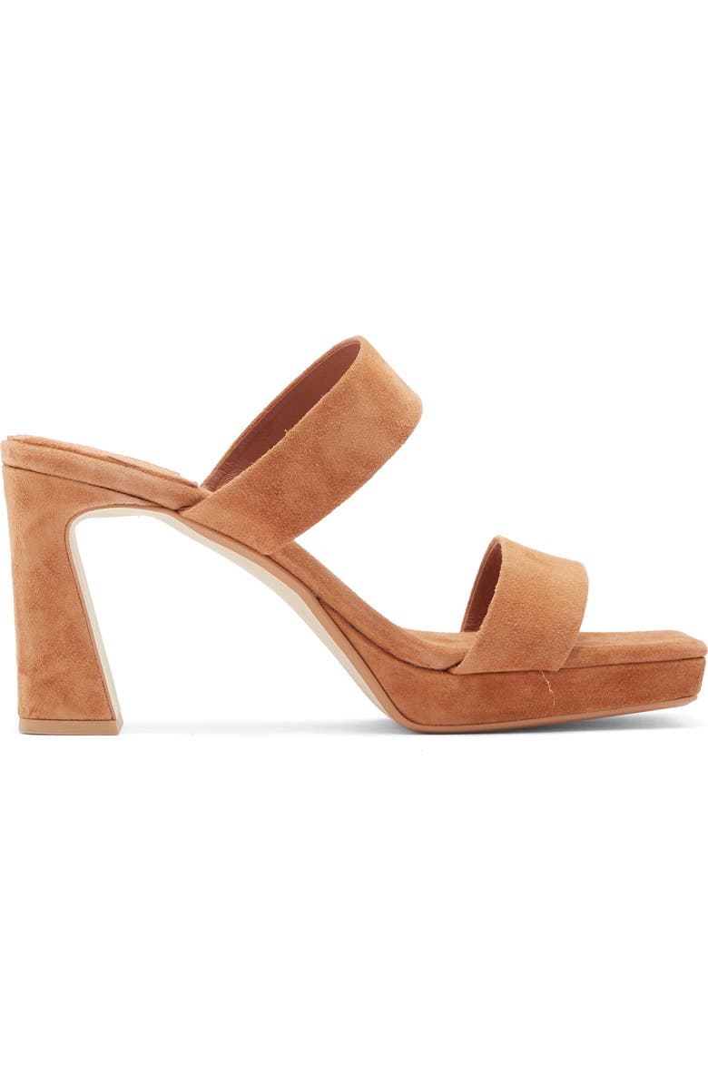 Jeffrey Campbell Danity Platform Slide Sandal, Alternate, color, Tan Suede