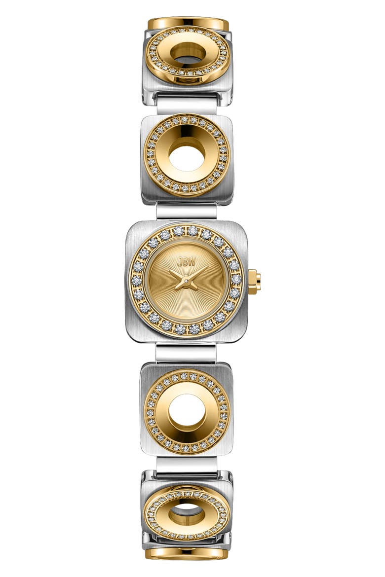 Chasm Bracelet Watch, 18mm, Main, color, STAINLESS STEEL/ GOLD