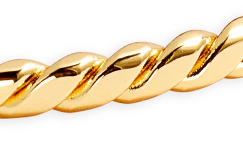 Ki-ele Karo Swirl Ii Bangle In Gold
