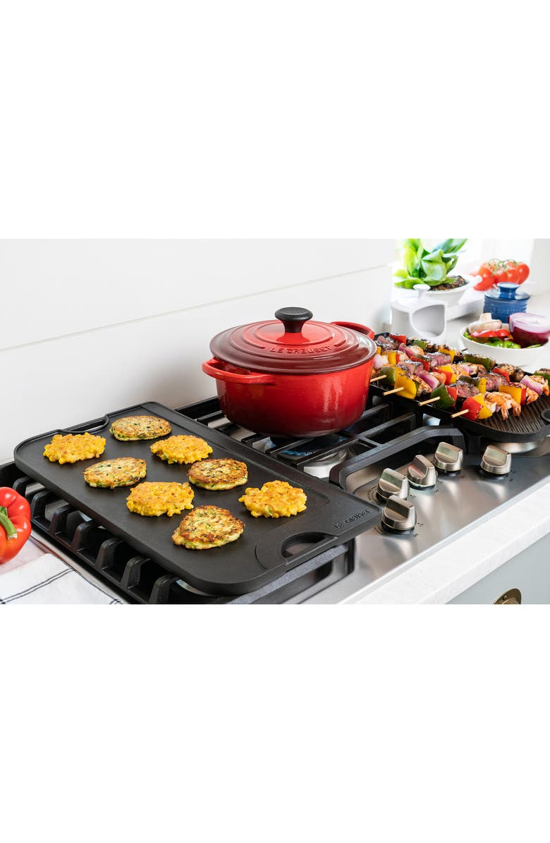 Le Creuset Giant Reversible Cast Iron Grill/Griddle, Alternate, color, 