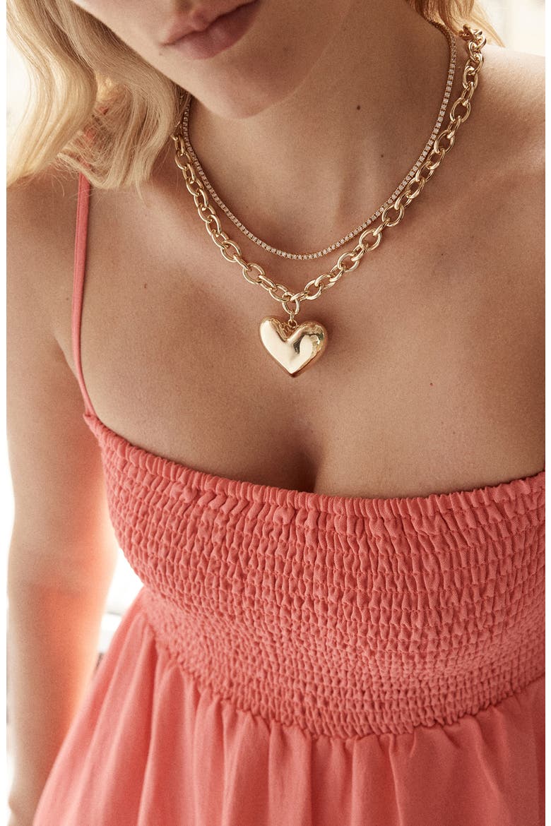 Millie Necklace, Alternate, color, GOLD