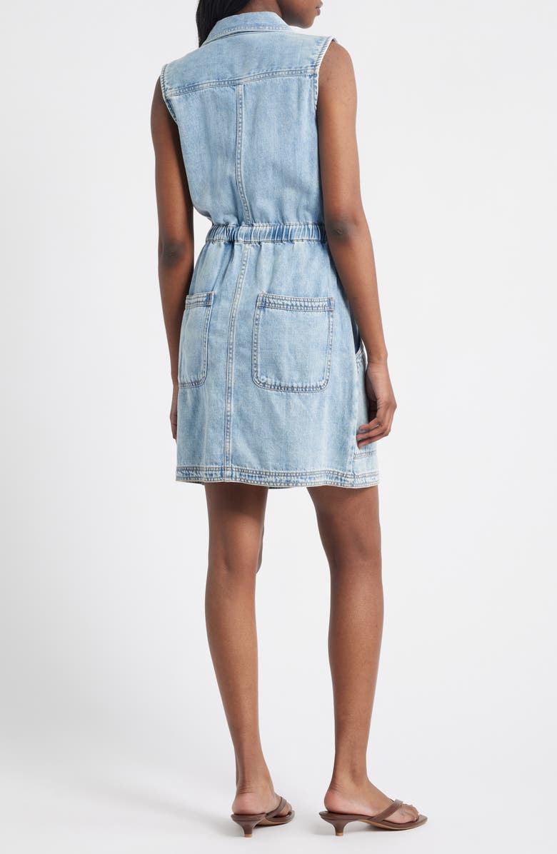 Rails Erica Sleeveless Denim Minidress, Alternate, color, 
