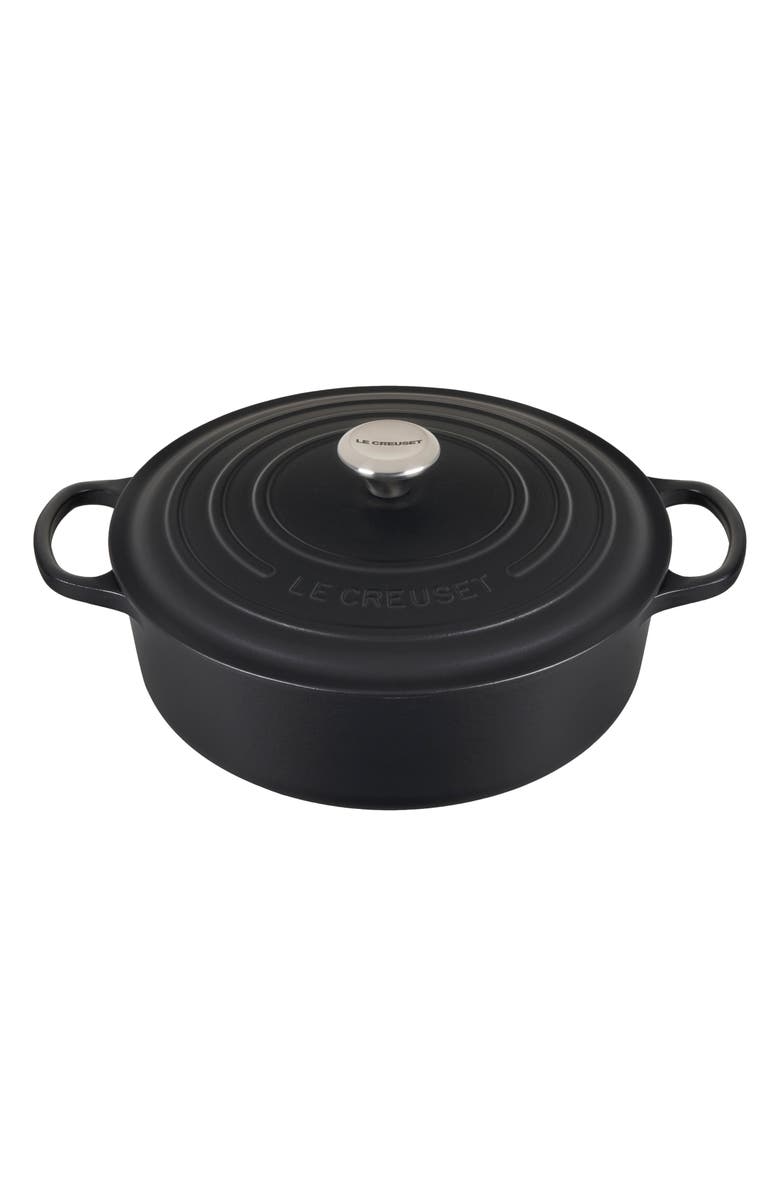 Le Creuset Signature 6 3/4-Quart Round Wide French/Dutch Oven, Main, color, 