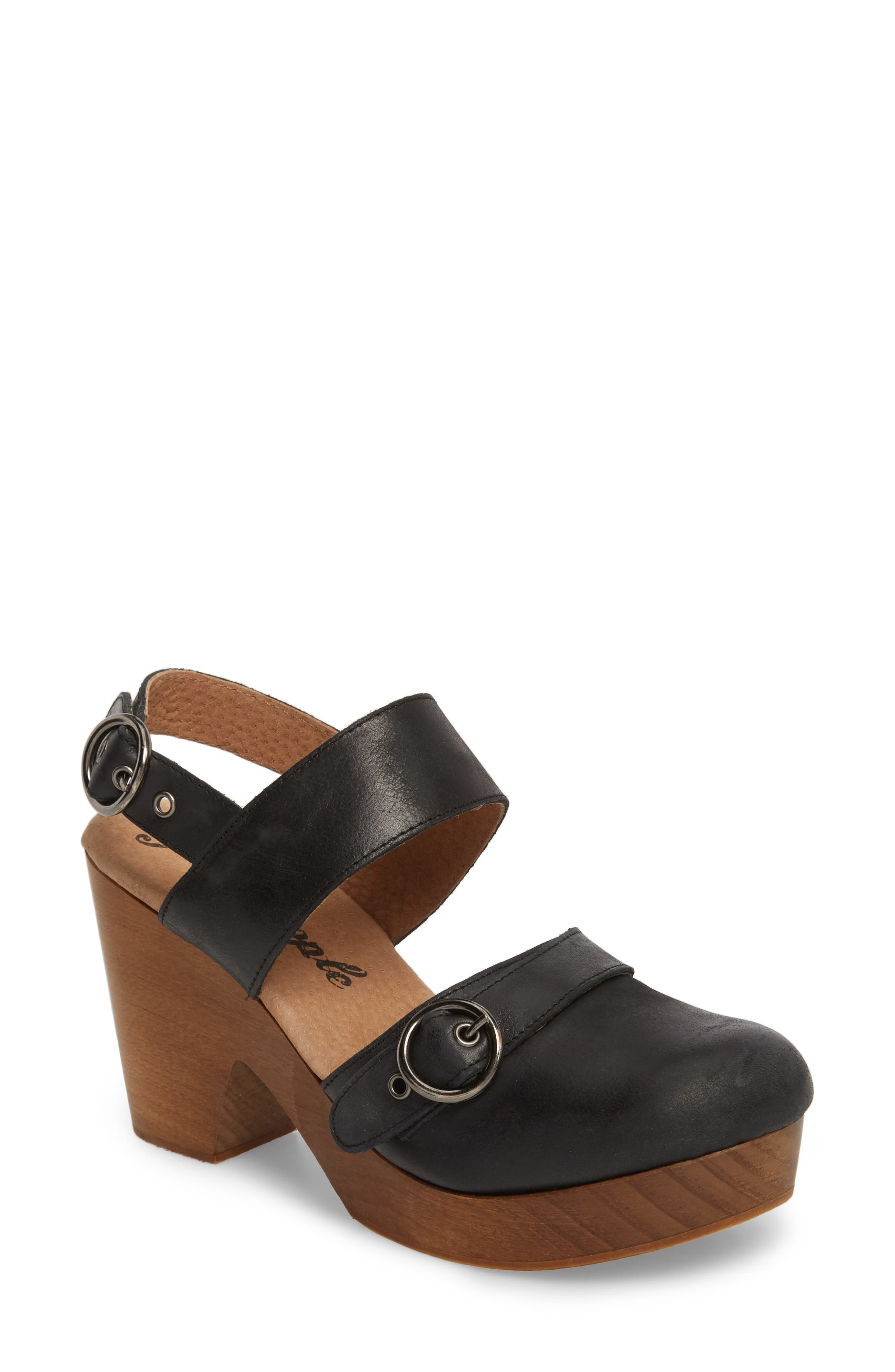 Free People Park Circle Clog Sandal, Main, color, 