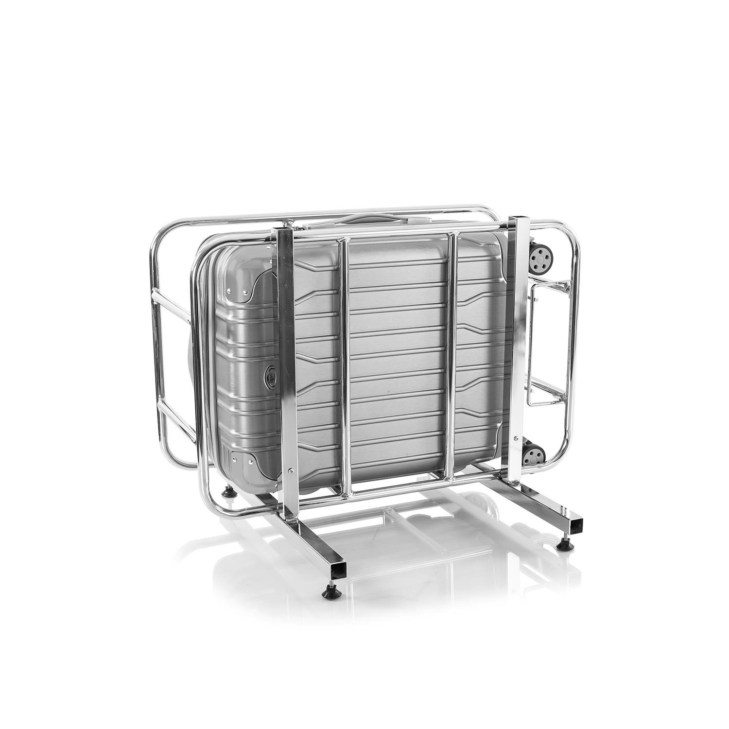 Heys Xtrak 21.5 Inch Carry-On Luggage, Alternate, color, Silver