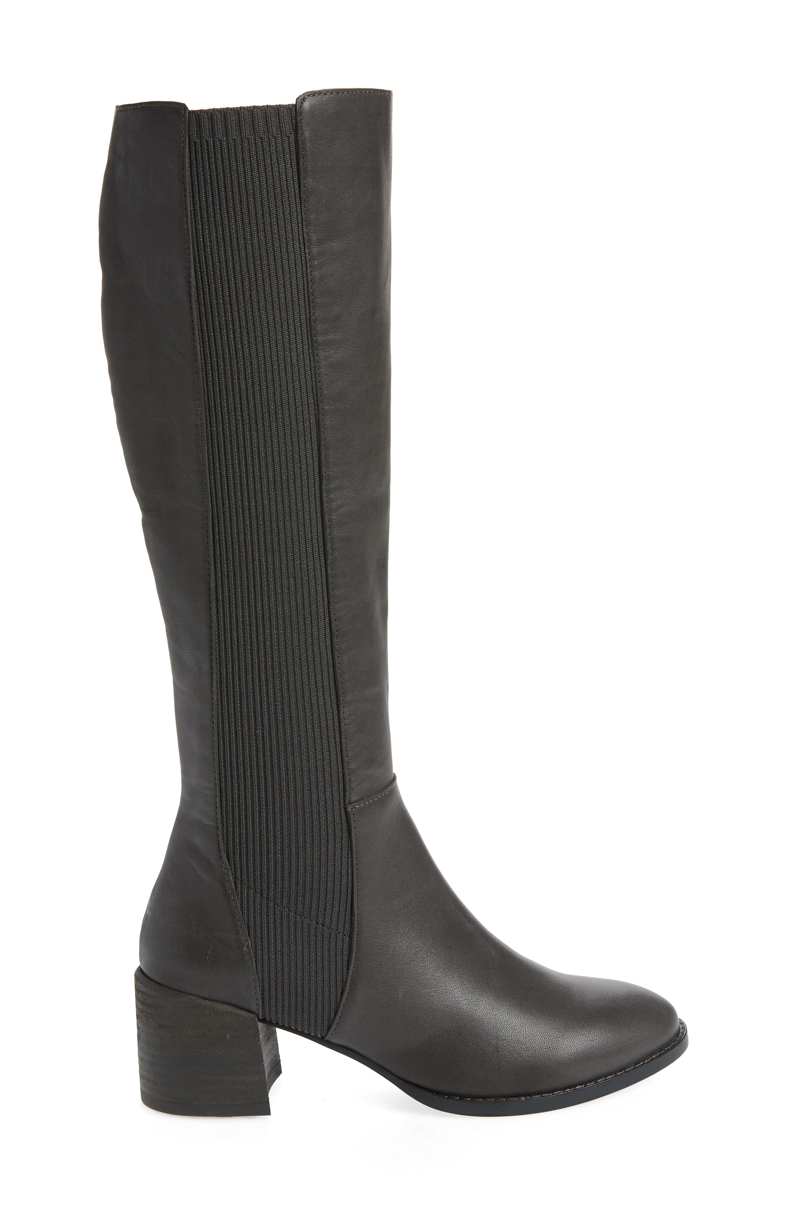 Destry Knee High Boot, Alternate, color, GRAPHITE