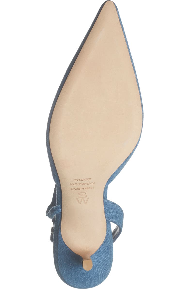 Stuart Weitzman Tully 50 Slingback Pump, Alternate, color, Washed