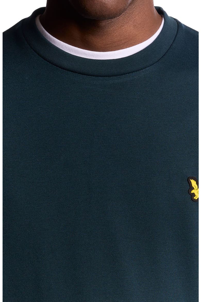 Crew Neck Long Sleeve Fly Fleece, Alternate, color, Dark Navy