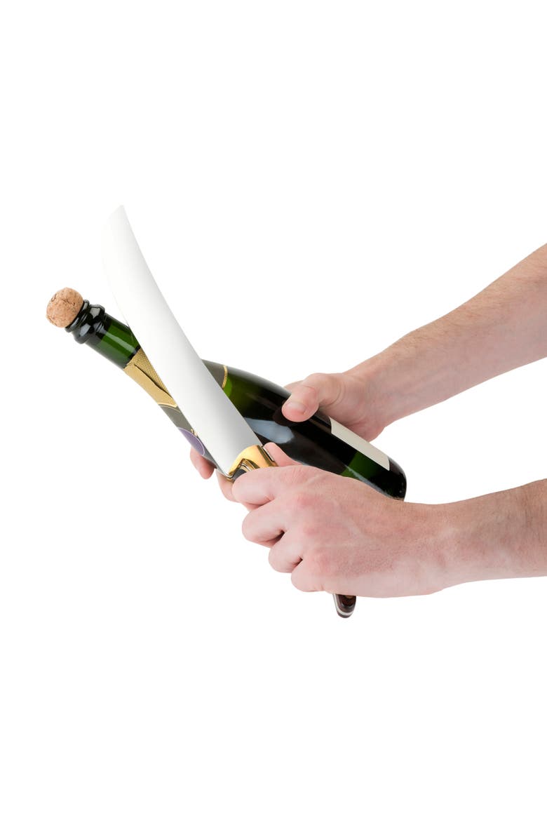 Viski Champagne Saber, Alternate, color, Silver