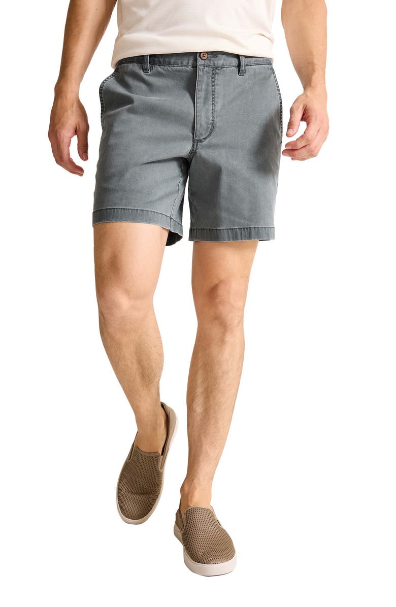 Tommy Bahama Boracay Flat Front Shorts, Main, color, Fog Grey