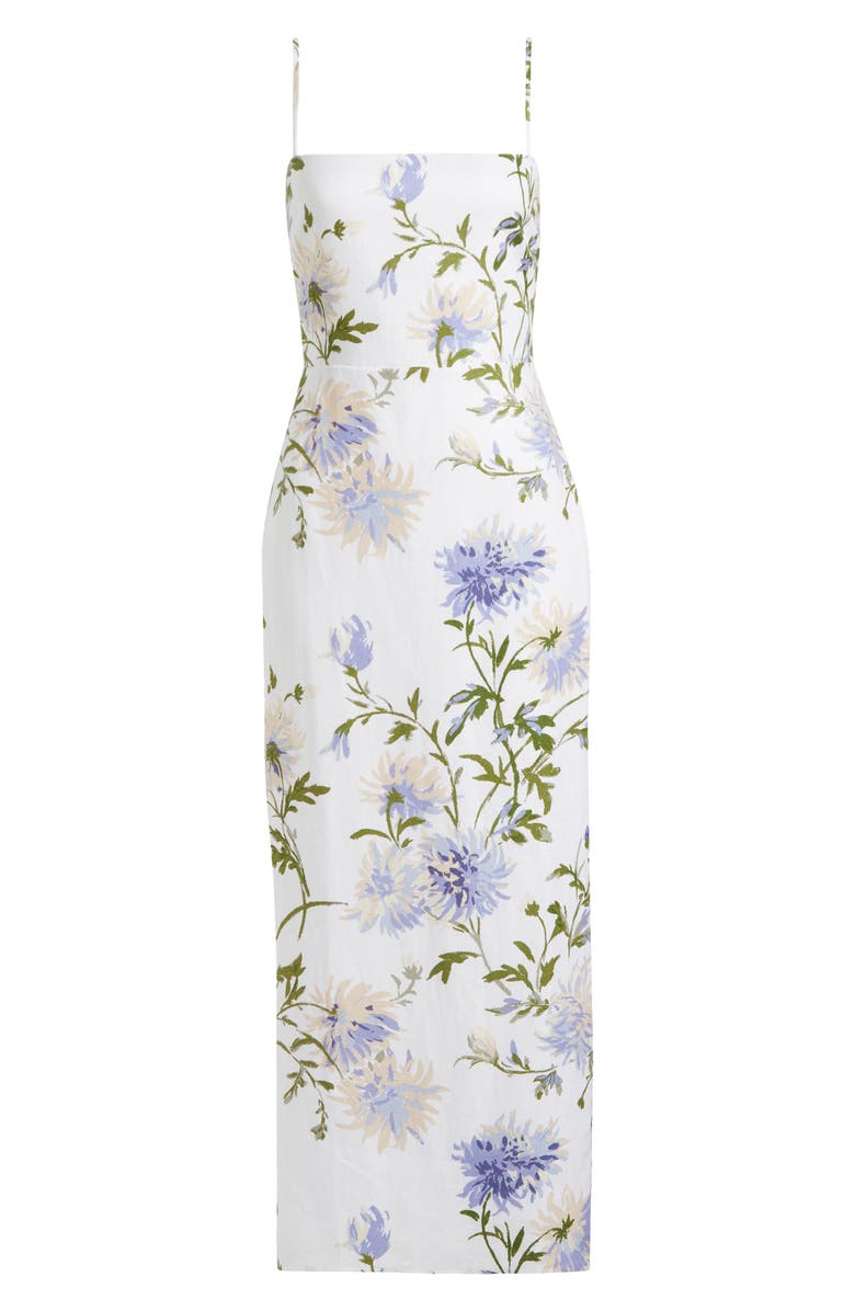 Reformation Frankie Print Linen Dress, Alternate, color, 