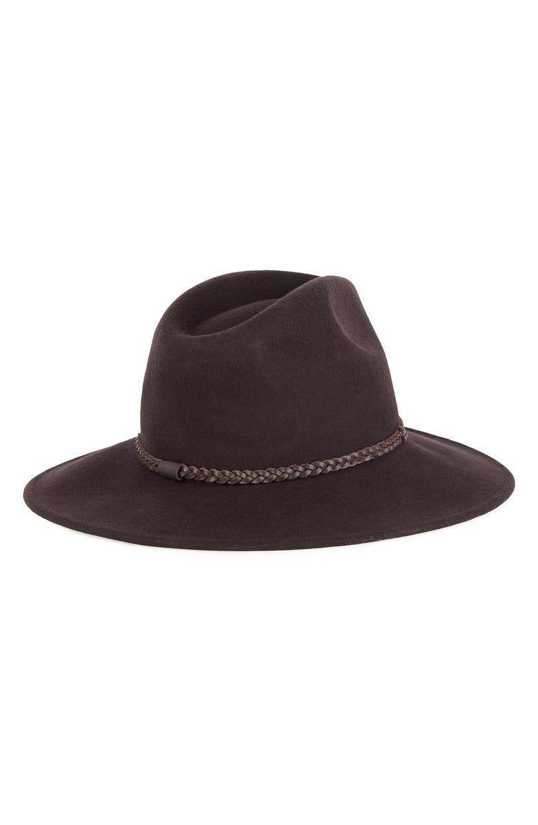 Barbour Tack Wool Felt Fedora, Alternate, color, 