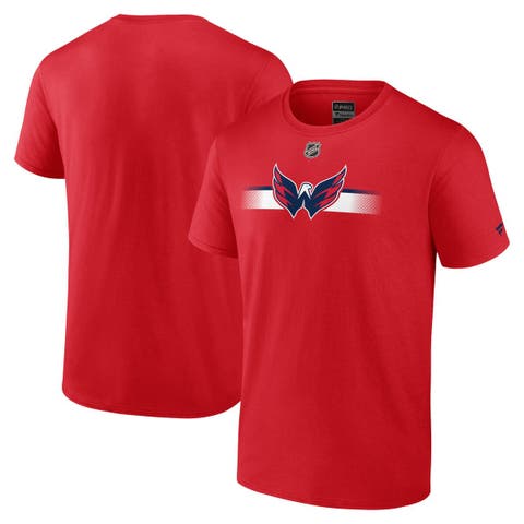 Men's Fanatics Branded Red Washington Capitals Authentic Pro Secondary T-Shirt