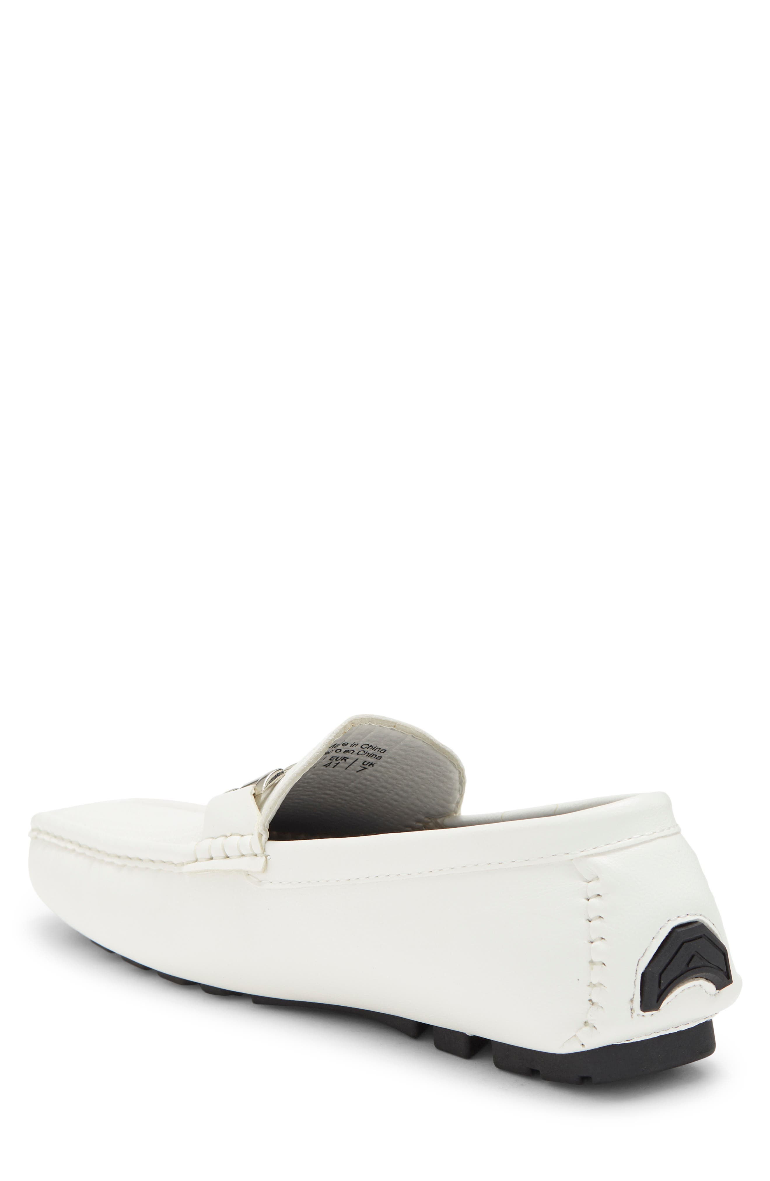 MADDEN Lennii Bit Driving Loafer, Alternate, color, White