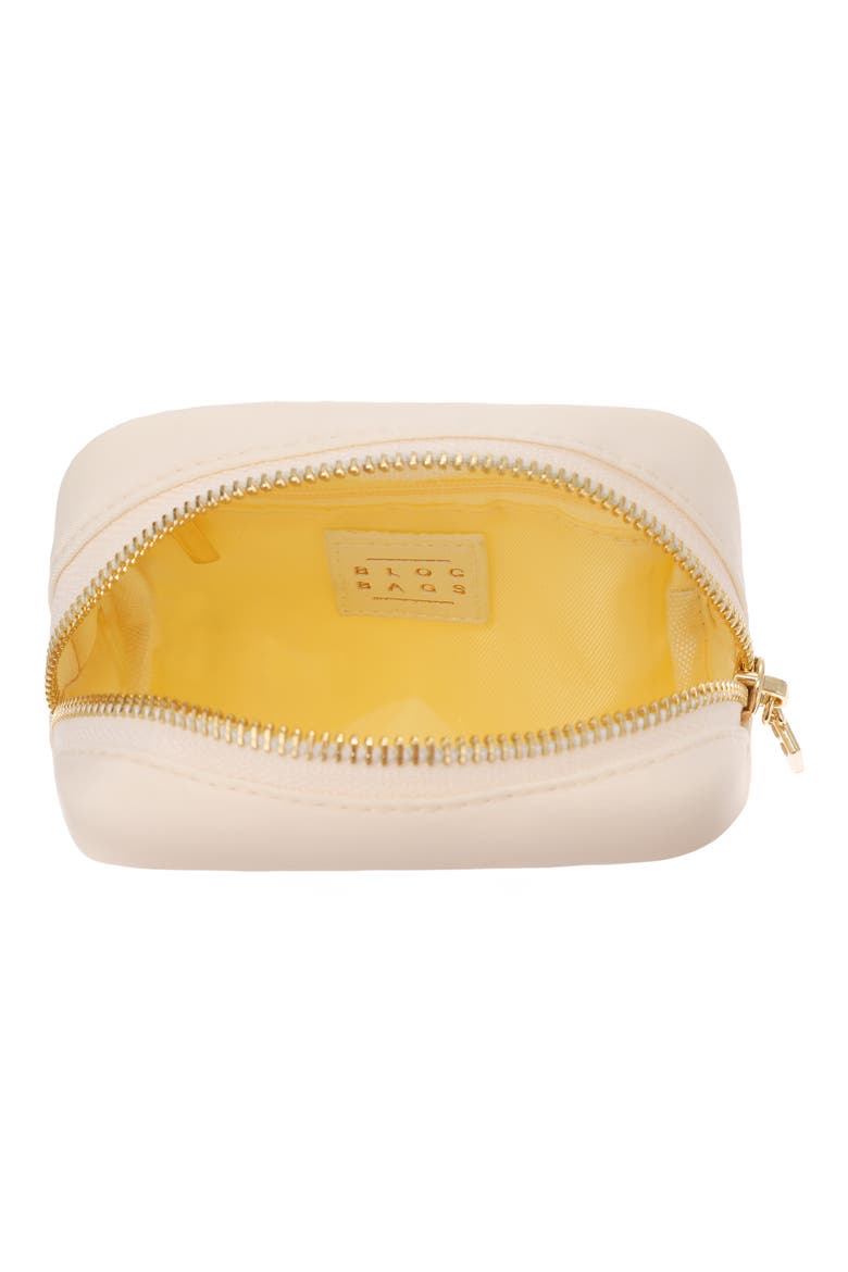 Mini Star Cosmetics Bag, Alternate, color, CREAM