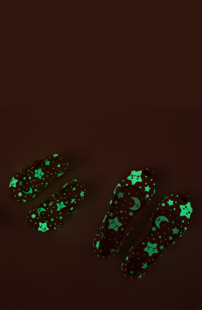 Mini Melissa Ultra 23 Glow in the Dark Mary Jane Flat, Alternate, color,