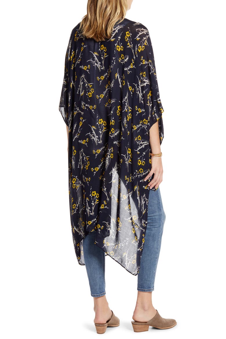 Kite Sleeve Wrap, Alternate, color, NAVY FALL FLORAL