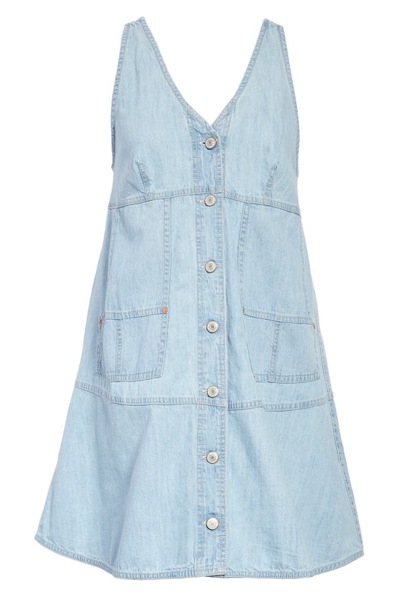 Pocket Full Of Sunshine Sleeveless Dress, Alternate, color, BLUE BLOOM