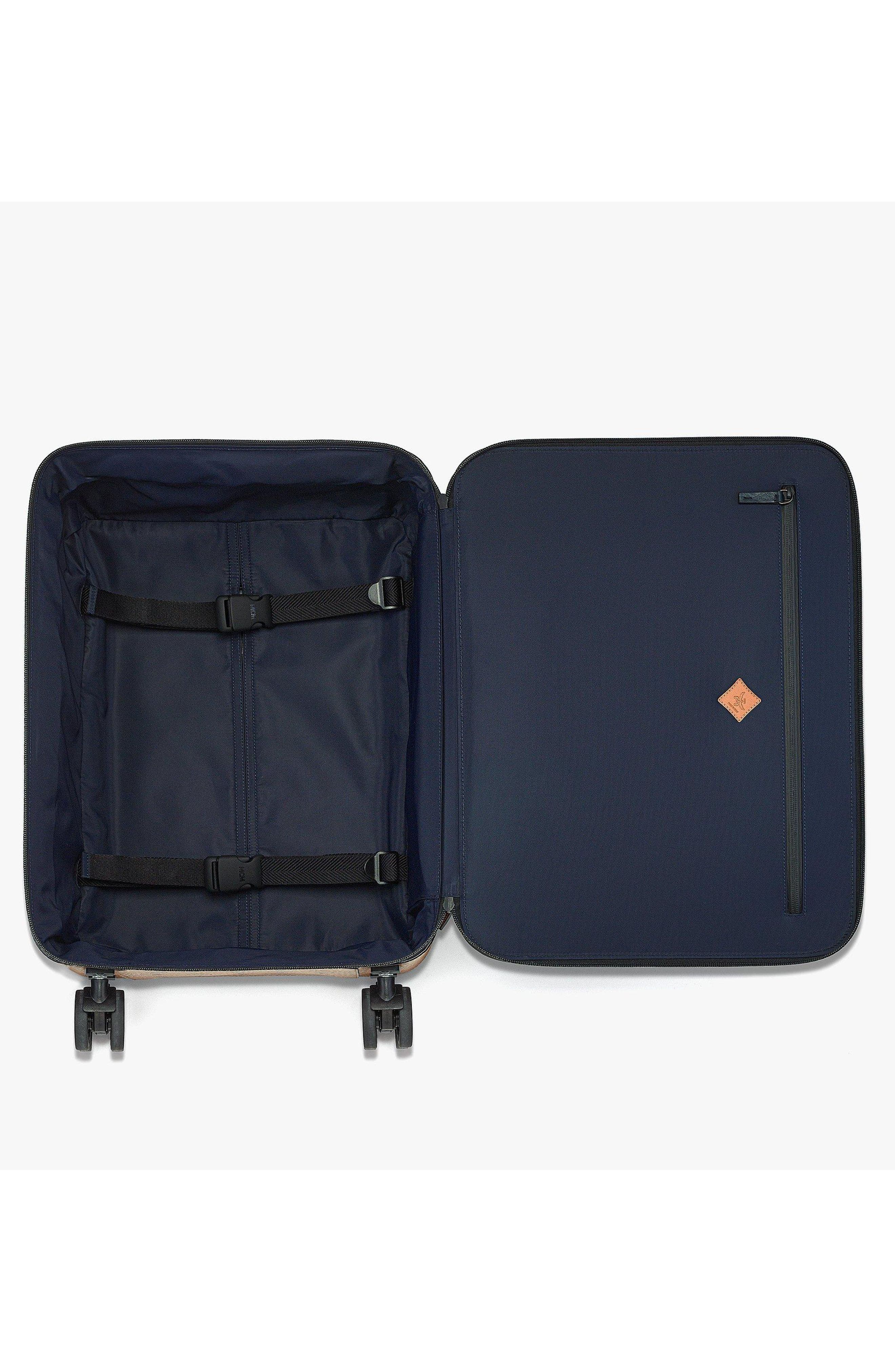 MCM Ottomar Cabin Trolley in Visetos, Alternate, color, Cognac