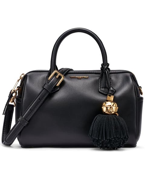 Perette Barrel Crossbody Bag