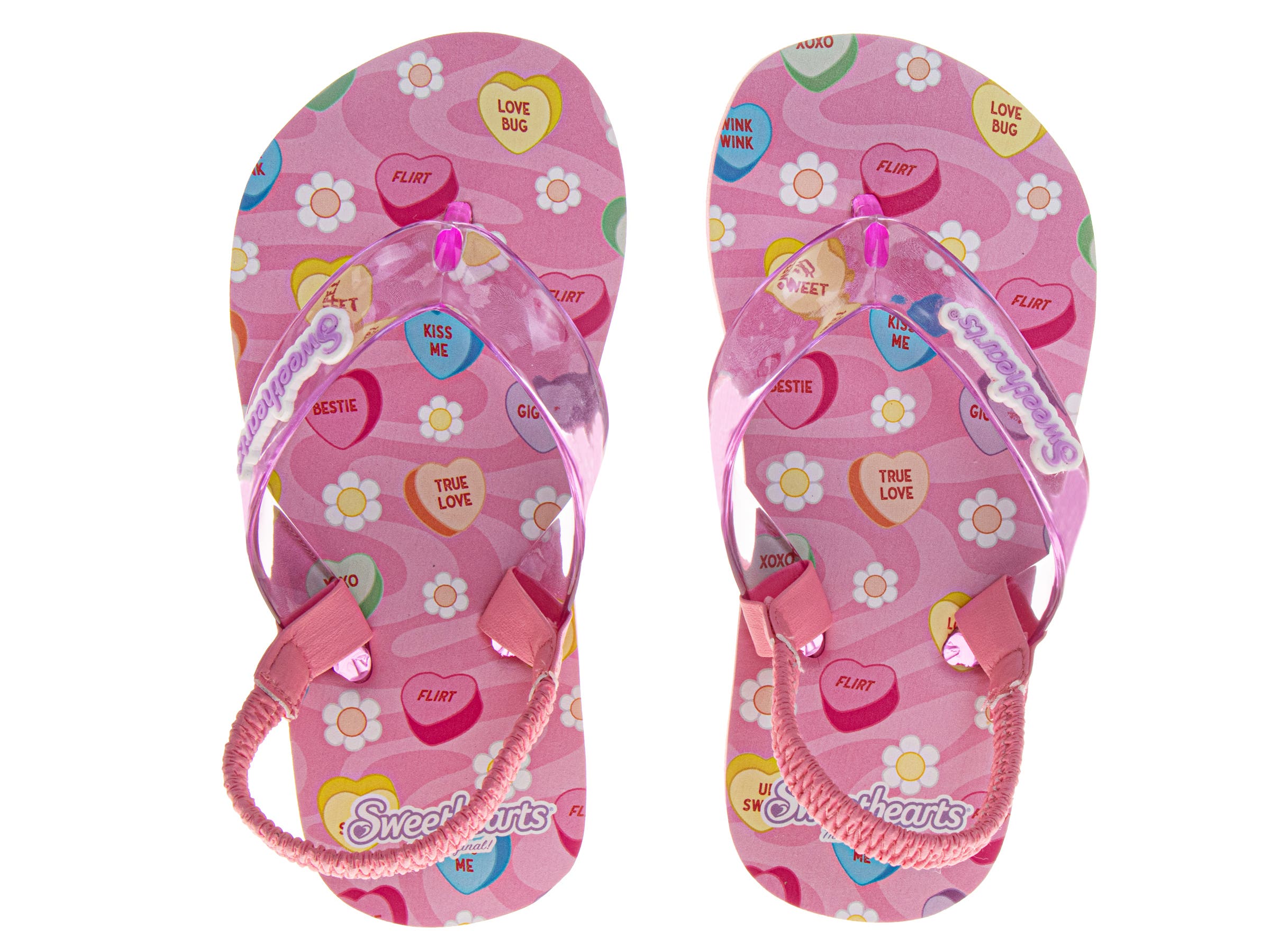 SweetHearts Flip Flops Sandals, Alternate, color, Pink