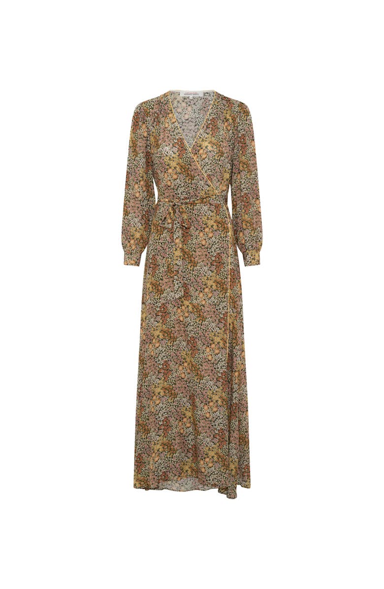 22535459 Draped Wrap Maxi Dress, Alternate, color, Pink
