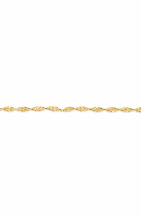 14k Gold Chain Bracelet