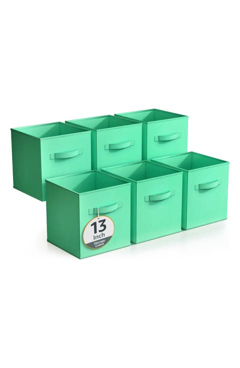 6-Pack Collapsible Storage Cube