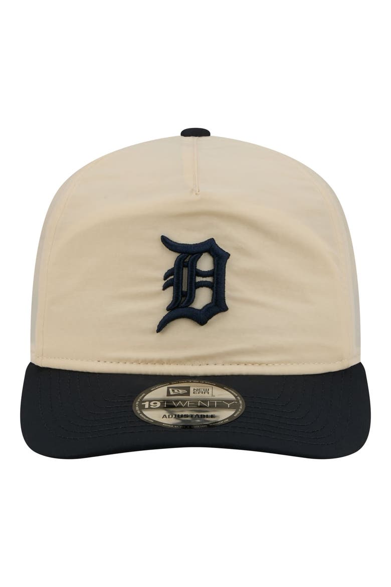 Men's New Era Cream/Navy Detroit Tigers Everyday 19TWENTY Adjustable Hat, Alternate, color, Cream