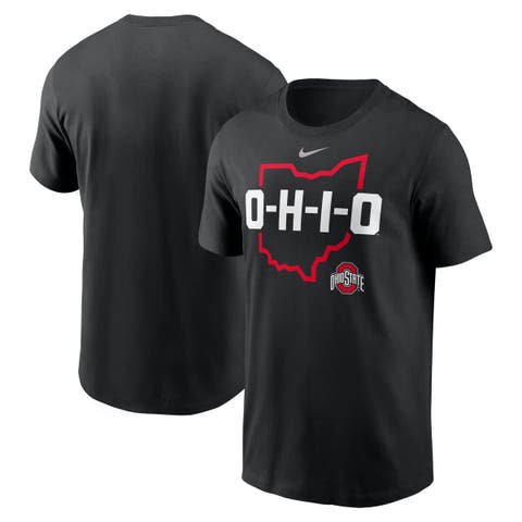 Men's Nike Black Ohio State Buckeyes Campus Local T-Shirt