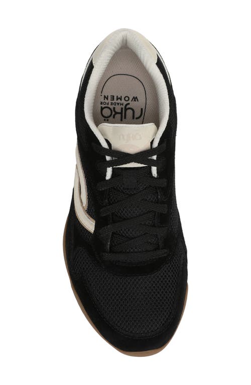 Ryka Women's Candor Low Profile Lace Up Sneakers In Black