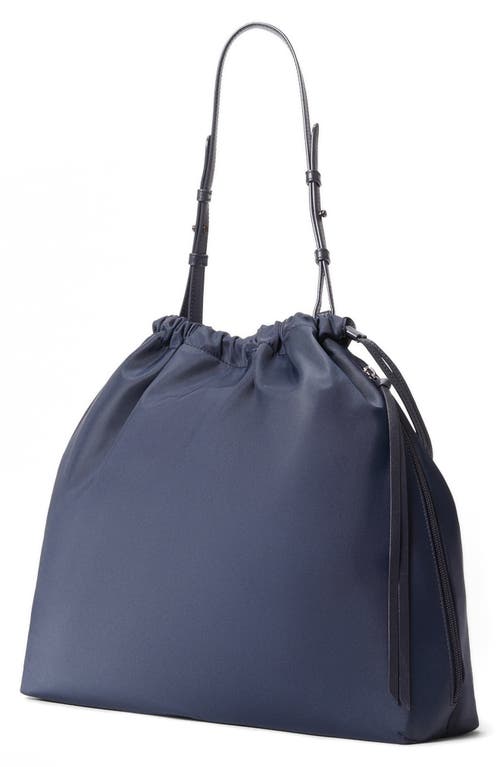 Mz Wallace Waverly Nylon Shoulder Bag In Sand