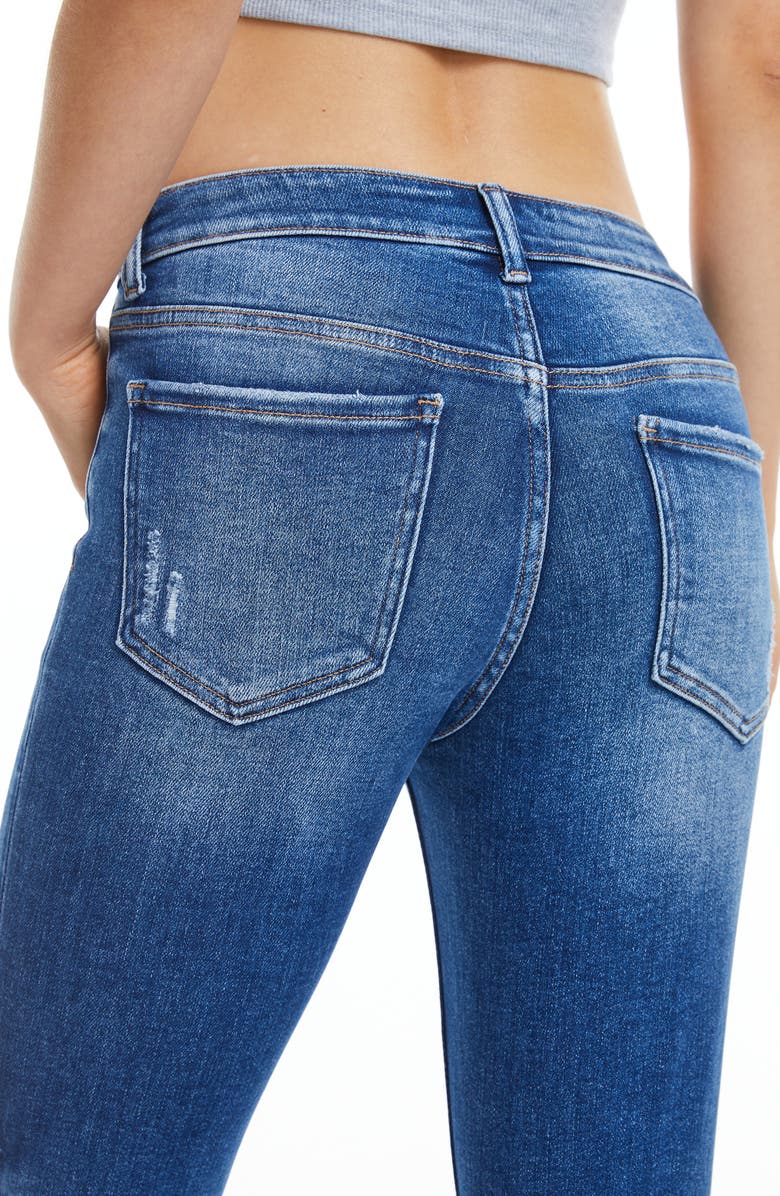 Bayeas Jojo Ripped Skinny Jeans, Alternate, color, Medium Blue