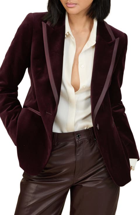 Elia Cotton Velveteen Blazer