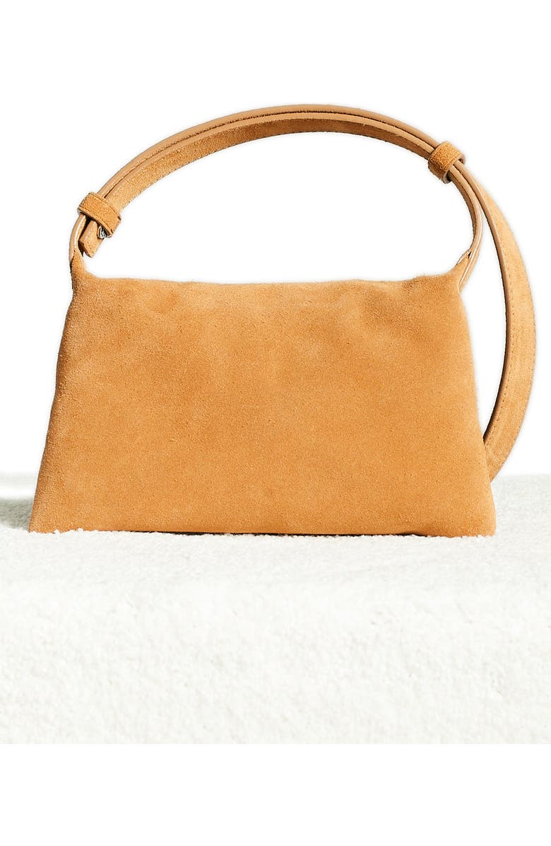 Simon Miller Mini Puffin Suede Handbag, Alternate, color,