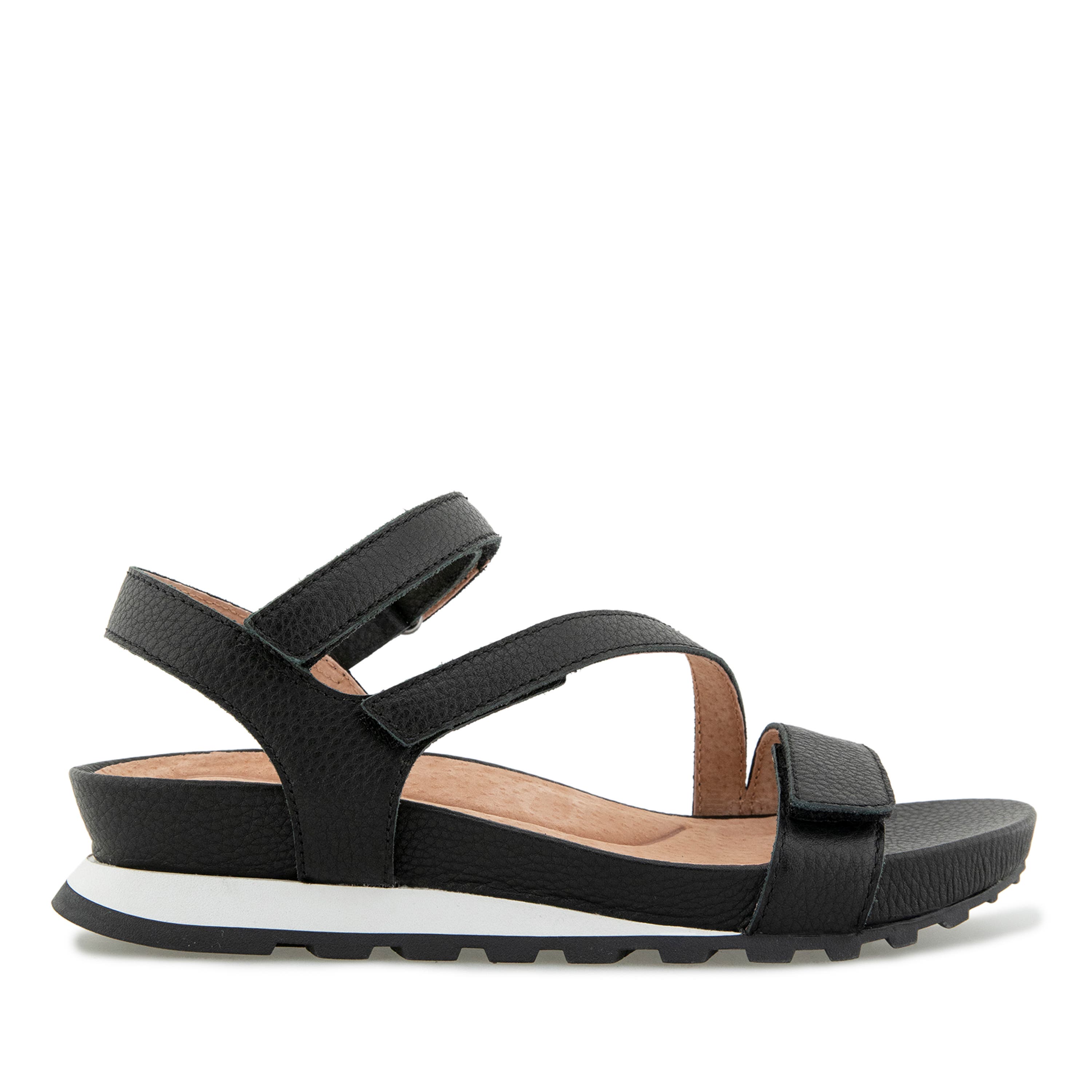 Jambu Liza Casual Wedge Sandal, Alternate, color, Black