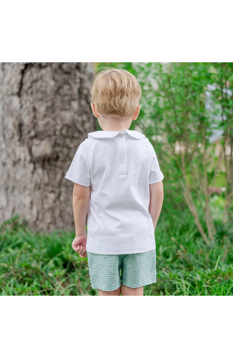 Lila and Hayes Field Boys' Woven Short Set, Alternate, color, Garden Trellis