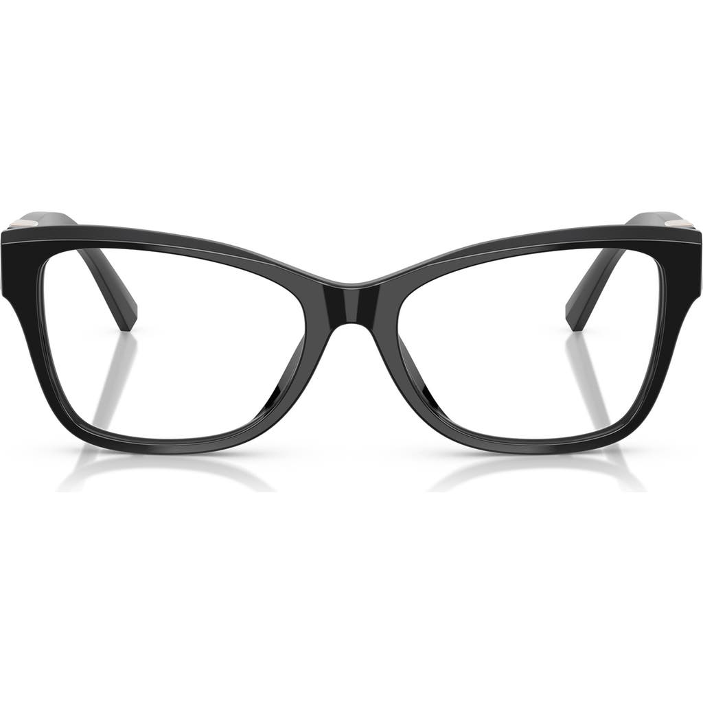 Tiffany & Co . 52mm Butterfly Optical Glasses In Black