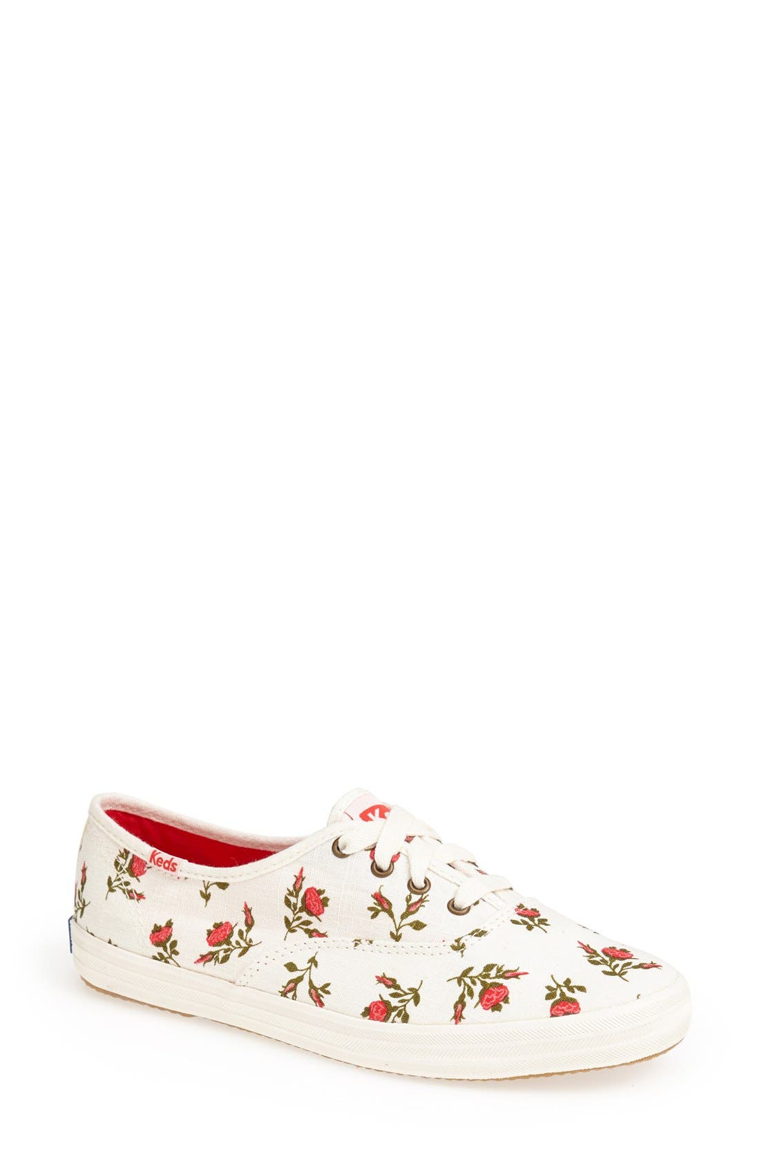 Keds<sup>®</sup> 'Champion - Floral' Sneaker, Main, color, 
