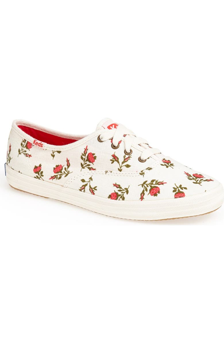Keds<sup>®</sup> 'Champion - Floral' Sneaker, Main, color,