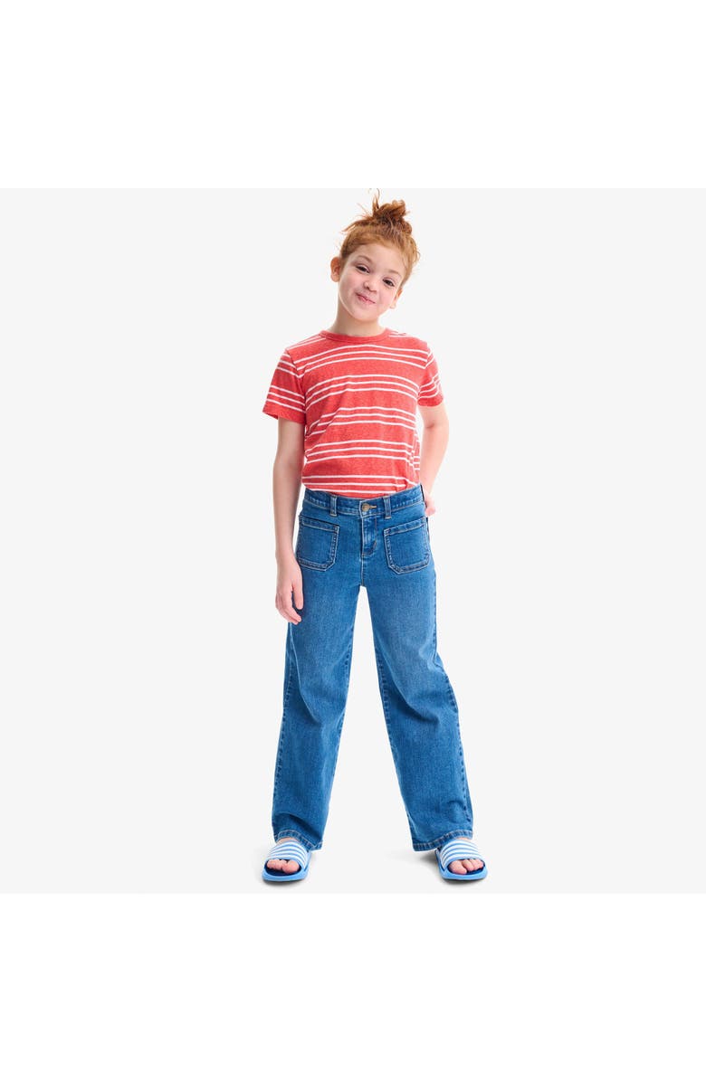 Primary Kids Patch Pocket Jean, Alternate, color, Classic Wash