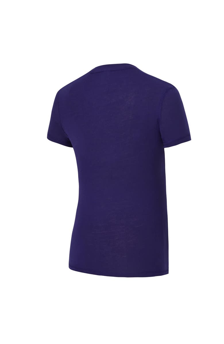 CONCEPTS SPORT Women's Concepts Sport Purple/Gold Minnesota Vikings Avondale T-Shirt & Pants Flannel PJ Set, Alternate, color, Purple