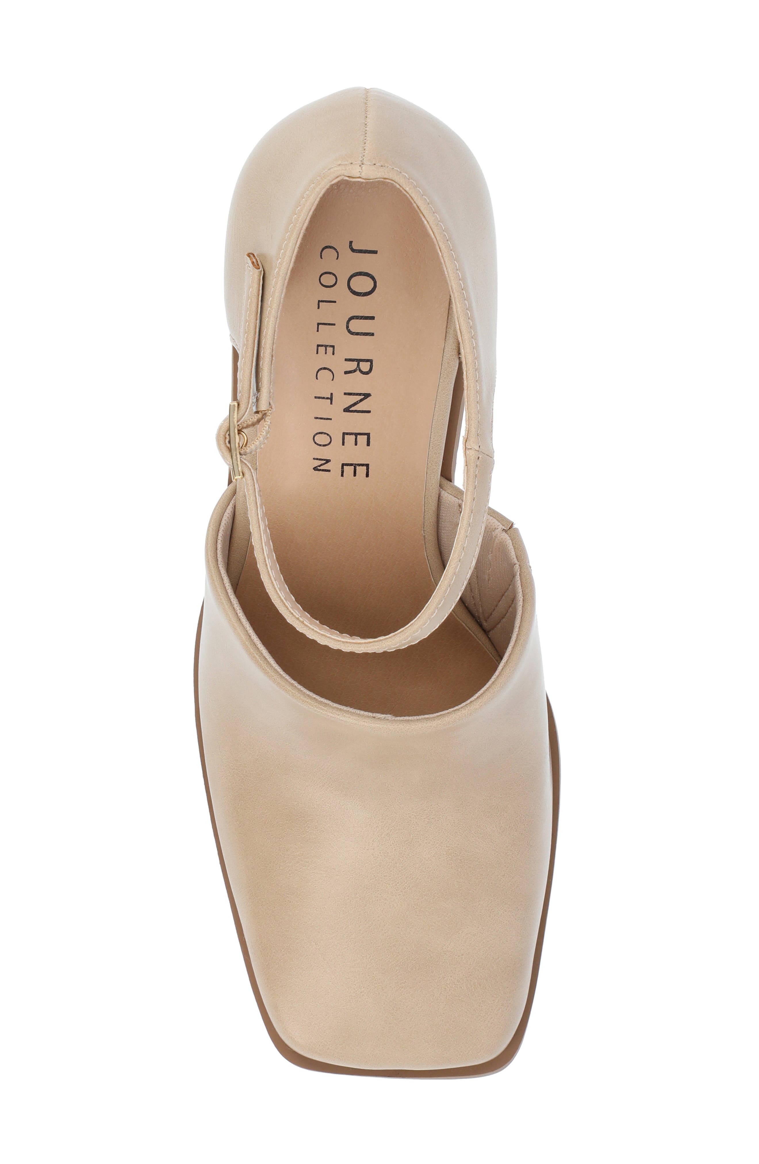 Journee Collection Bobby Pump, Alternate, color, Tan