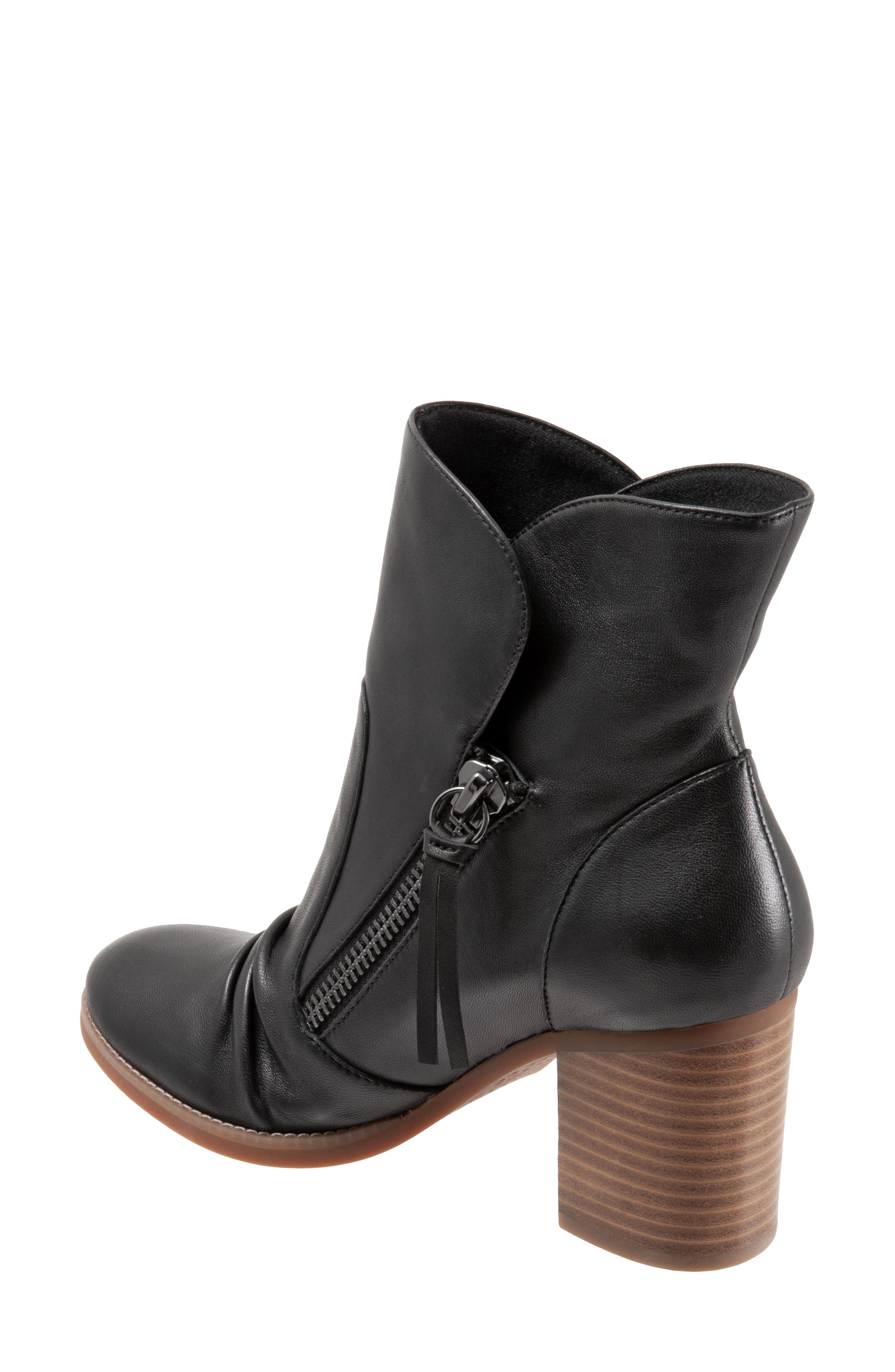 SoftWalk<sup>®</sup> Kendall Ruched Upper Bootie, Alternate, color, 