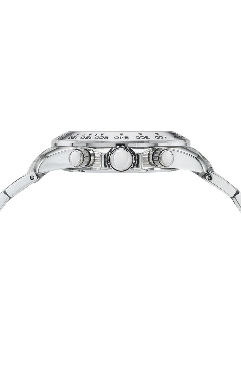 PORSAMO BLEU Preston Bracelet Watch, 44mm, Alternate, color, Silver