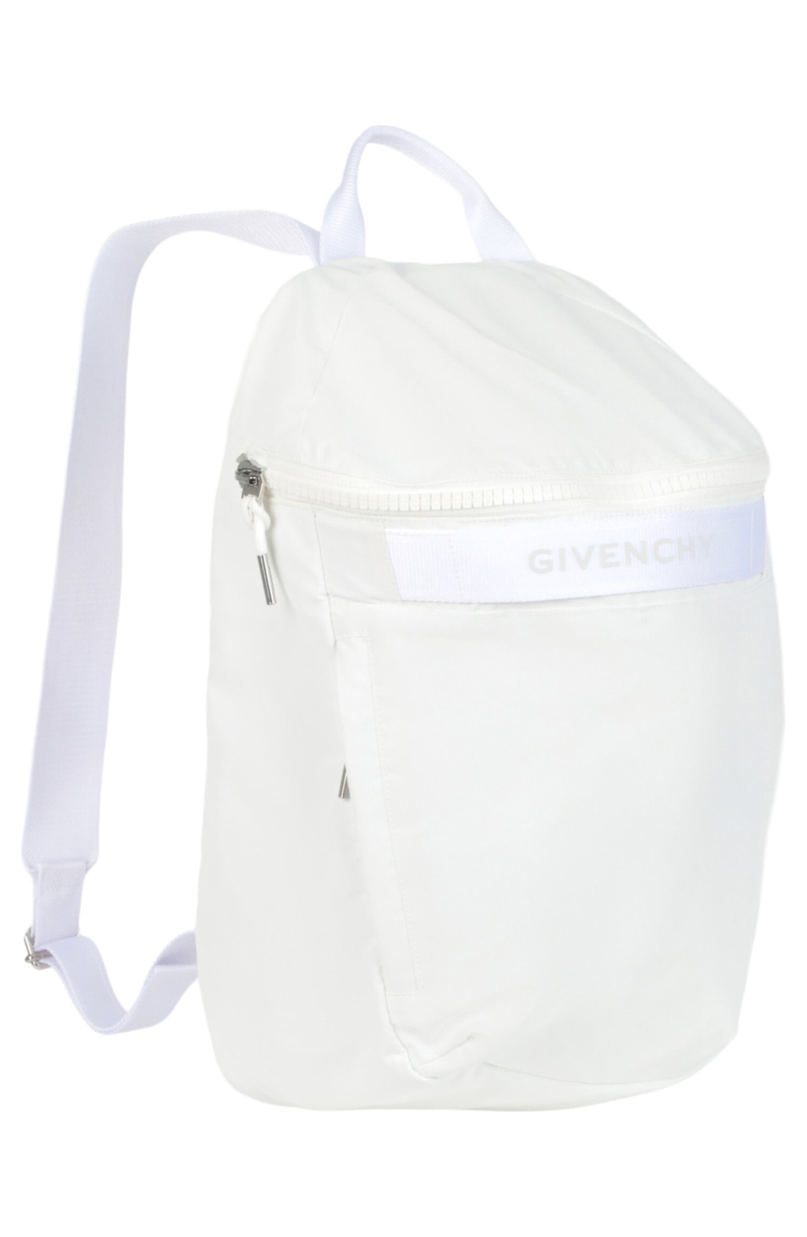 Givenchy G Trek Backpack, Alternate, color, White