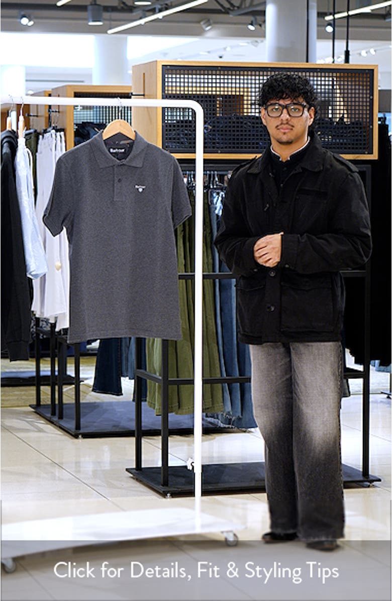 Regular Fit Tartan Piqué Polo, sales video thumbnail