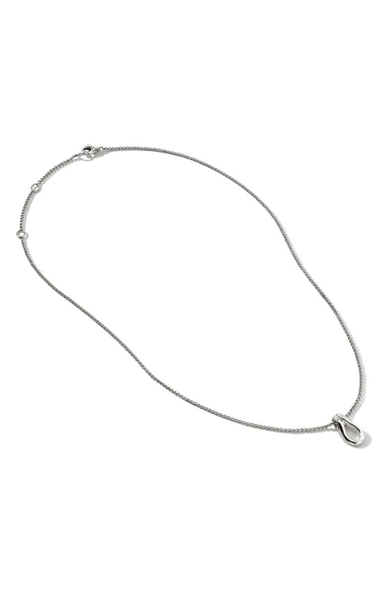 John Hardy Surf Pavé Diamond Pendant Necklace, Alternate, color, 