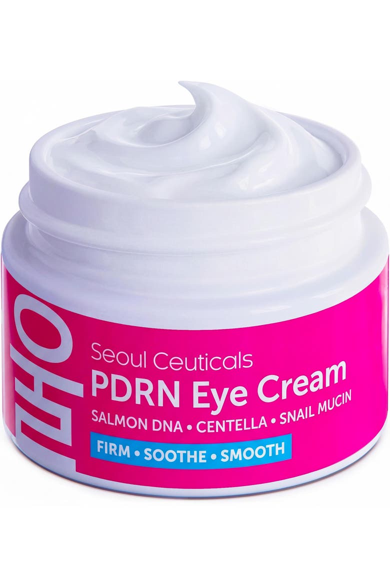 Korean PDRN Salmon DNA Eye Cream, Main, color, White