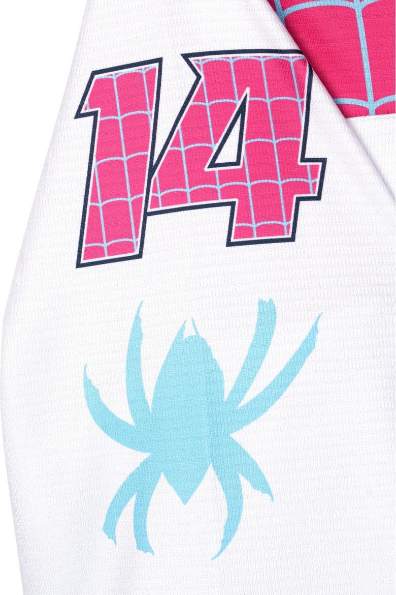 Spider-Verse Hockey Jersey, Alternate, color, Pink Ghost Spider